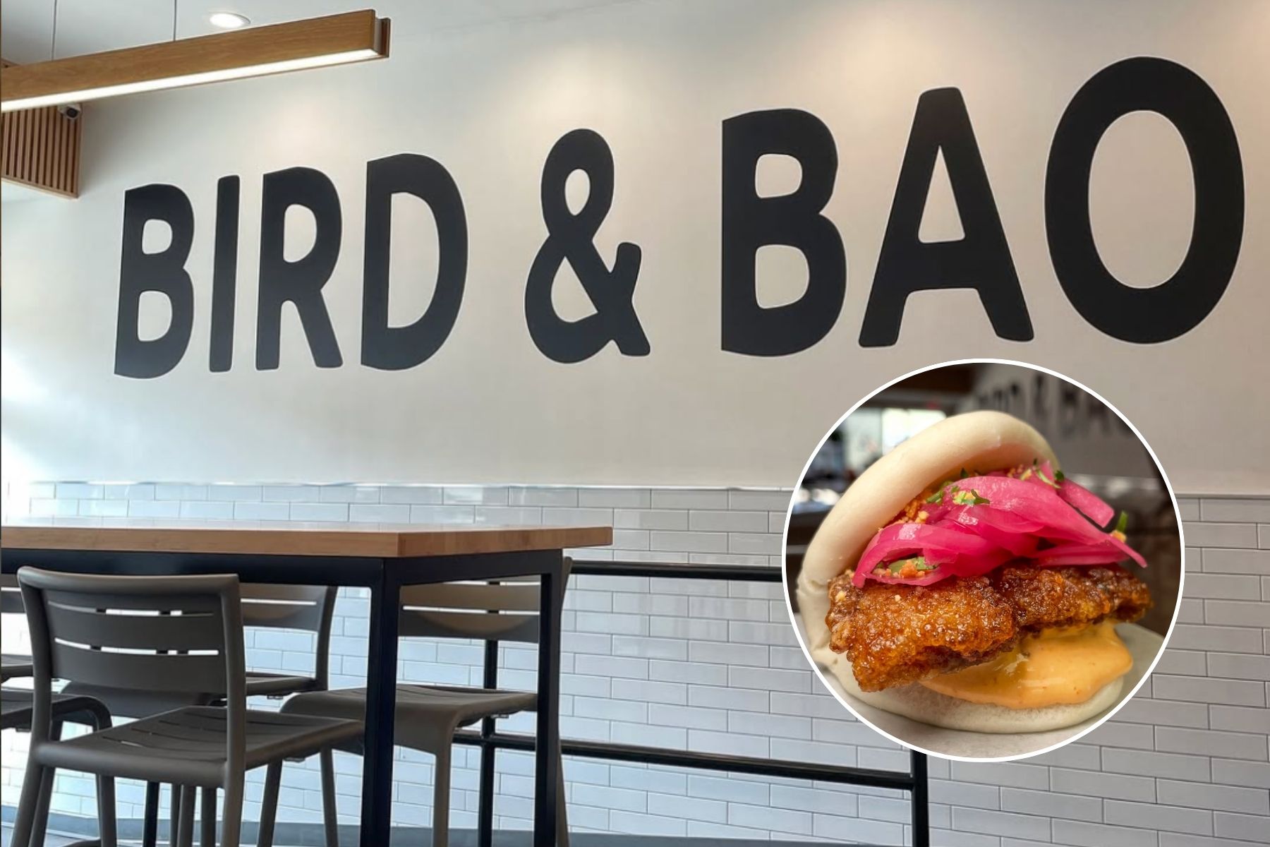 The inside of Bird & Bao